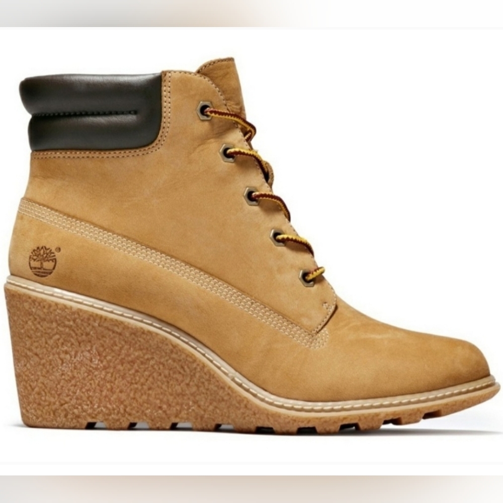 Women's Timberland AMSTON Wedge Sz: 9 Boots